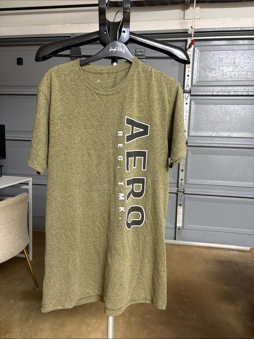 Olive Green Logo Men's T-Shirt